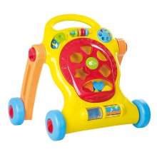                             PLAYGO - Chodítko pre prvé krôčiky, s otvormi na poznávanie tvarov                        