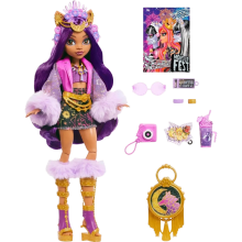                             Monster High Monster Fest Clawdeen, plagát kapely a doplnky                        