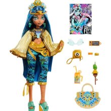                             Monster High Monster Fest Cleo, plagát kapely a doplnky                        