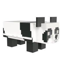                             Minecraft Minis Mob Head panda herný dom                        