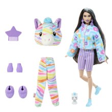                             Barbie Cutie Reveal Barbie farebné sny - Zebra                        