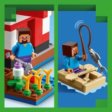                             LEGO® Minecraft® 21270 Krávomorský domček                        