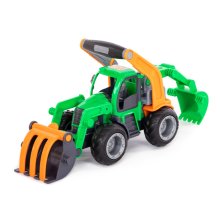                             Traktor GripTruck s pluhom a rýpadlom 34 cm                        