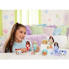                             Barbie Cutie Reveal Chelsea v kostýme - Psík v zelenom kostýme žabky                        