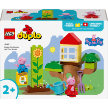                             LEGO® DUPLO® 10431 Prasiatko Peppa – záhrada a dom na strome                        