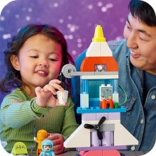                             LEGO® DUPLO® 10422 Vesmírne dobrodružstvo s raketoplánom 3 v 1                        