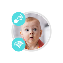                             Canpol babies Kontrastné závesné zrkadlo SENSORY                        