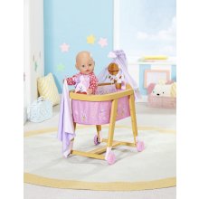                             BABY born Postieľka na kolieskach                        