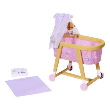                             BABY born Postieľka na kolieskach                        