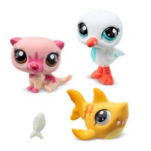                             Littlest Pet Shop 3 figúrky                        