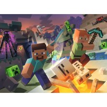                             Ravensburger Minecraft Monštrá z Minecraftu 100 dielikov                        