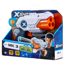                             ZURU X-SHOT EXCEL MK 3 s otočnou hlavní a 8 náboji                        