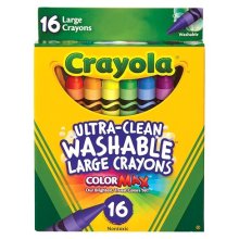                             CRAYOLA veľké umývateľné pastelky 16 ks                        