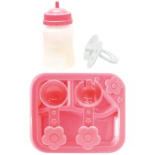                             Dolls World - Set doplnkov pre bábiky - kŕmenie a starostlivosť                        