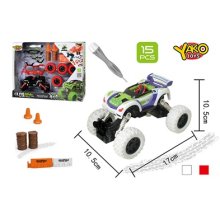                             1:32 Stavebnica Auto 4WD 15ks 8621B                        