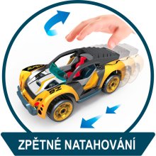                             1:32 Stavebnica Auto 17ks - šedé                        