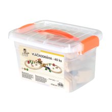                             BABU vláčiky - Vláčikodráha so 40 dielikmi                        