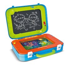                             Fluorescenčná tabuľka v kufríku 2 v 1                        
