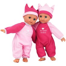                             Dolls World - Maznajúca bábika Eliška a Terezka 30 cm - 2 druhy                        