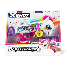                             X-SHOT Blastercorn series 1 - Jednorožec 16 šípok                        