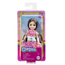                             Barbie Chelsea Doll - Brunetka s chrbtovou ortézou                        