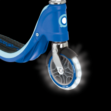                            Globber Detská kolobežka Flow 125 Lights - svietiace kolesá - modrá                        
