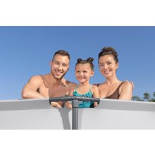                             BESTWAY 56408 - Bazén s konštrukciou Steel Pro MAX ™ 305 x 76 cm + kartušová filtráciou                        