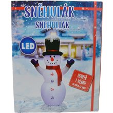                             Nafukovací svietiaci snehuliak 245 cm                        