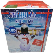                             Nafukovací svietiaci snehuliak 245 cm                        