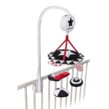                             Canpol babies Kontrastný plyšový kolotoč s melódiami SENSORY                        