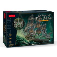                             CubicFun - Puzzle 3D Flying dutchman s LED svetlom - 360 dielikov                        