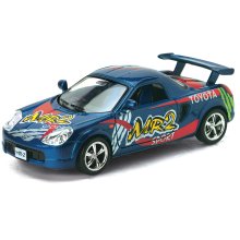                             Kovový model - Závodné auto 6 druhov                        