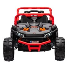                             Detská elektrická Bugina UTV červená + diaľkový ovládač                        