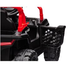                             Detská elektrická Bugina UTV červená + diaľkový ovládač                        