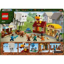                             LEGO® Minecraft® 21273 Balón v podobe ďasa a útok na dedinu                        
