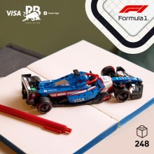                             LEGO® Speed Champions 77246 Pretekárske auto Visa Cash App RB VCARB 01 F1®                        