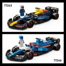                             LEGO® Speed Champions 77246 Pretekárske auto Visa Cash App RB VCARB 01 F1®                        