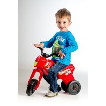                             TEDDIES - Odrážadlo Enduro Yupee červené veľké                        