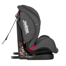                             Petite&amp;Mars - Autosedačka Prime II Isofix Grey 9-36 kg                        