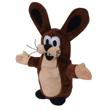                             Moravská Ústředna - Zajac 28 cm maňuška (Krtek), plyšová hračka                        