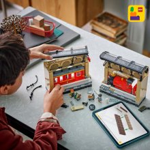                             LEGO® Harry Potter™ 76450 Knižná zarážka: Spešný vlak do Rokfortu                        