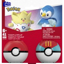                             Mega Pokémon Pokéball - Piplup &amp; Togepi                        