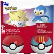                             Mega Pokémon Pokéball - Piplup &amp; Togepi                        