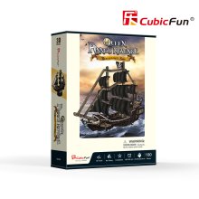                             CubicFun - Puzzle 3D Queen Anne's Revenge 100 dielikov                        