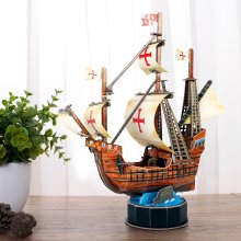                             CubicFun - Puzzle 3D Santa Maria - 93 dielikov                        