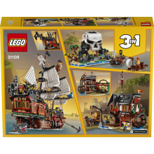                             LEGO® Creator 3 v 1 31109  Pirátská loď                        