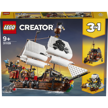                             LEGO® Creator 3 v 1 31109  Pirátská loď                        