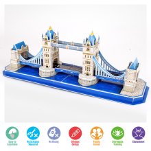                            CubicFun - Puzzle 3D Tower Bridge - 52 dielikov                        
