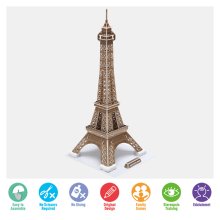                             CubicFun - Puzzle 3D Eiffelova veža - 35 dielikov                        