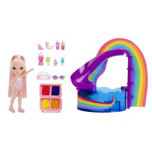                             Rainbow High Sada s malou sestričkou - bazén                        